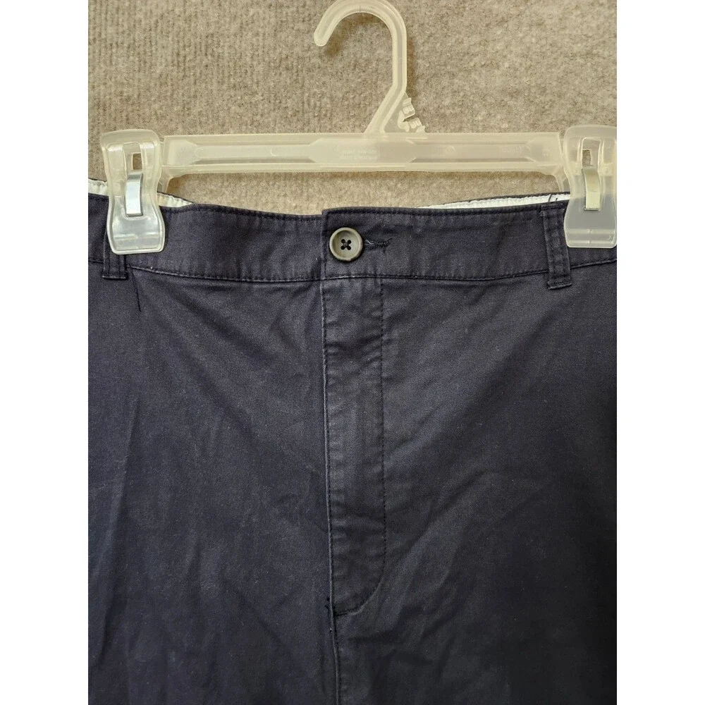 Old Navy OGC Chino Tapered Straight Pants Women 2X Navy Elastic Waist StretchNEW - Picture 5 of 10